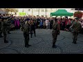 Musztra paradna i taniec z ogniem (ZSEiM w Chełmie, 11.11.2018 r., Chełm)